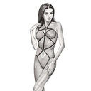 Harness Garter Lingerie Set HLS-61007