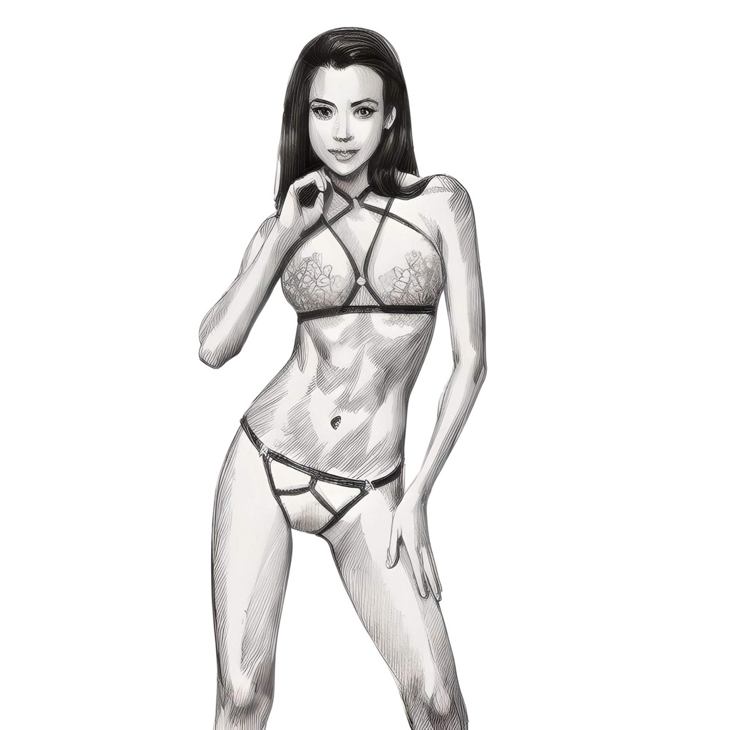 Harness Lingerie Set HLS-61008