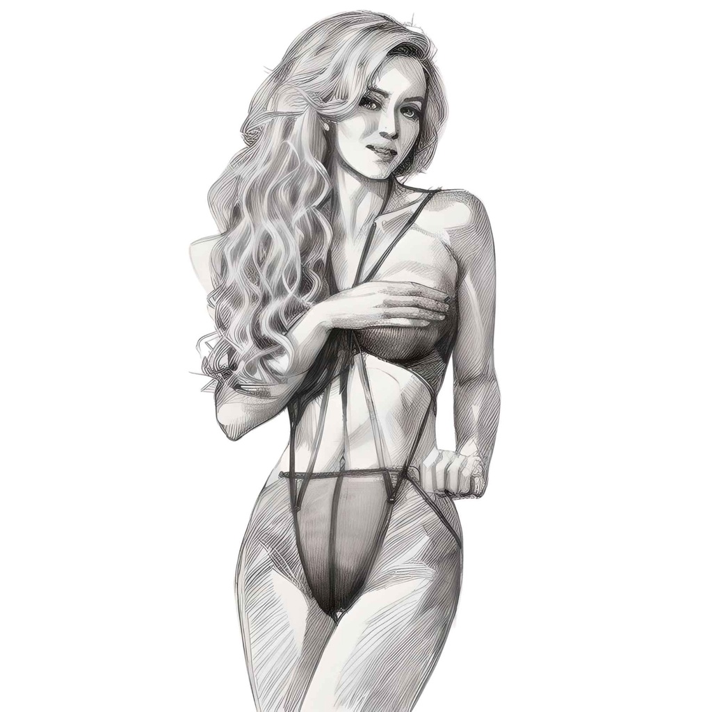 Harness Teddy Lingerie Set HLS-61047