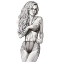 Harness Teddy Lingerie Set HLS-61047