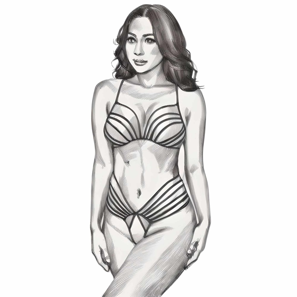 Bondage Lingerie Set HLS-61056