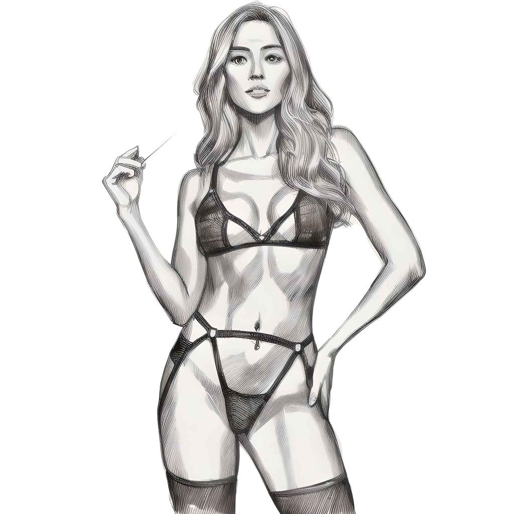 Harness Lingerie Set HLS-61073