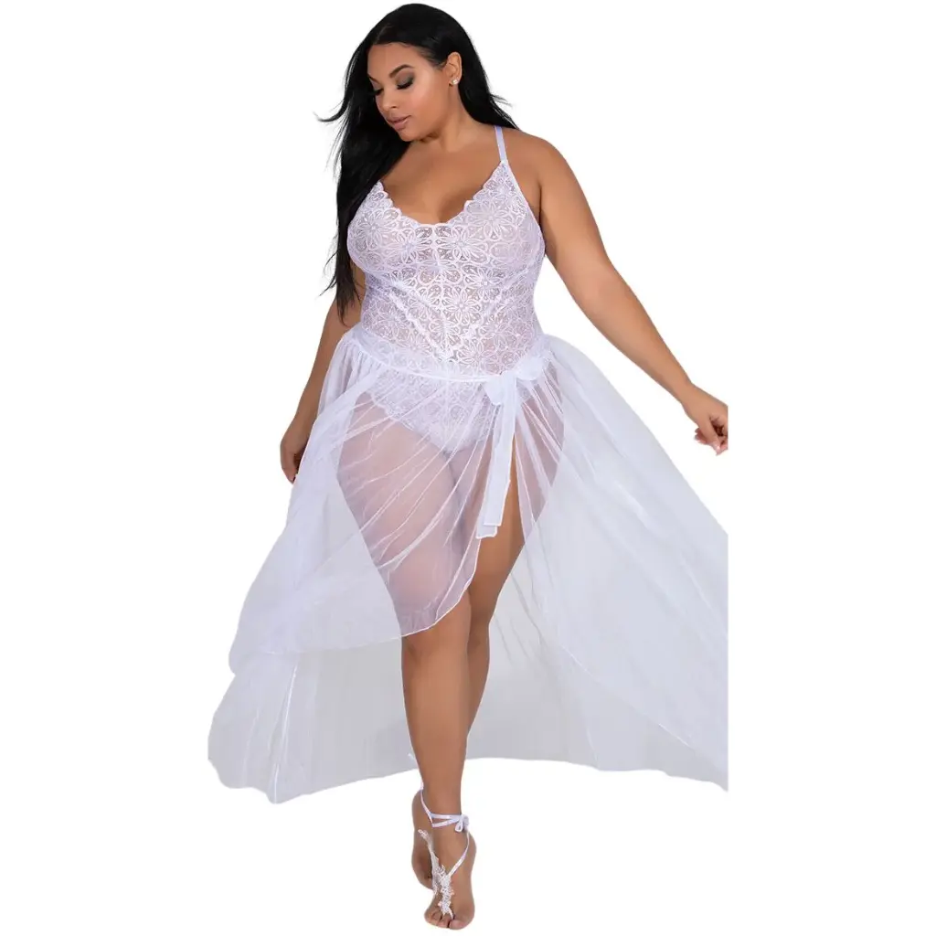 Front Open Nightgown NG-39008