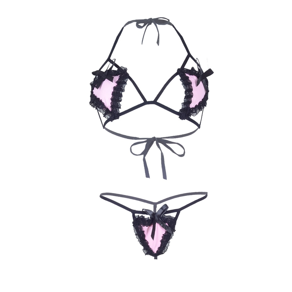 Half Cup Erotic Lingerie Set ELS-06525