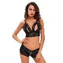 Crotchless Lingerie Set LS-06008
