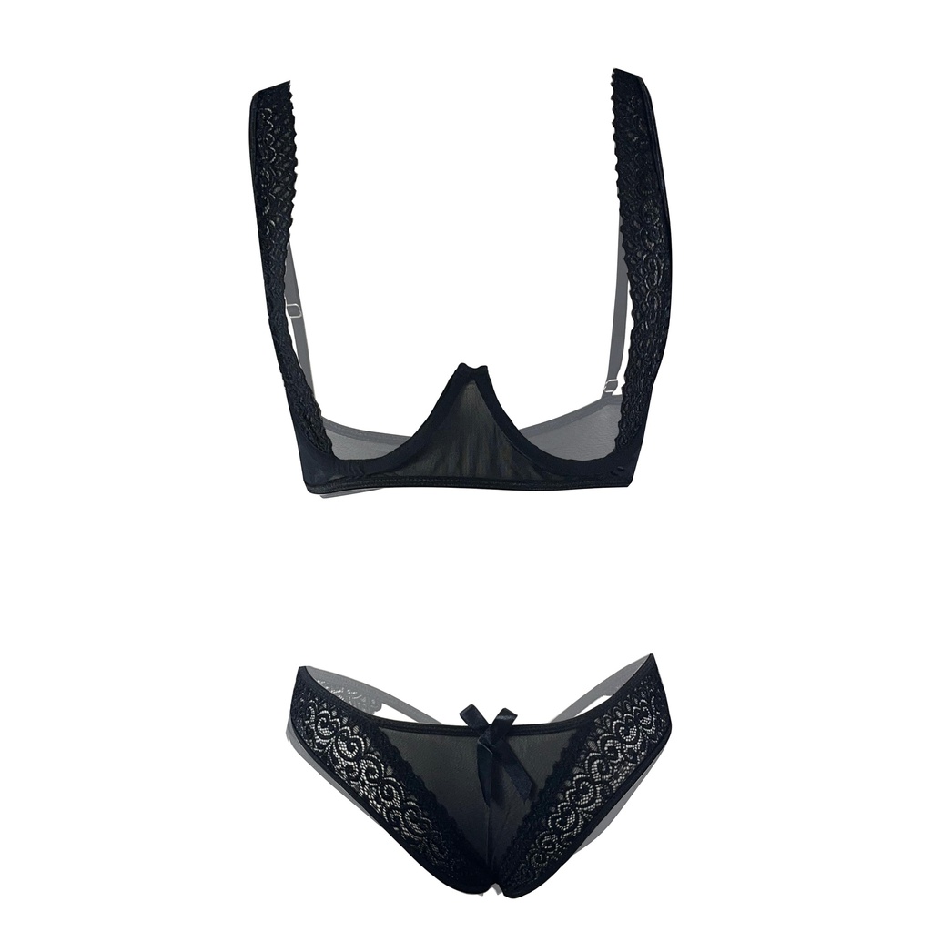 Half Cup Erotic Lingerie Set ELS-06596