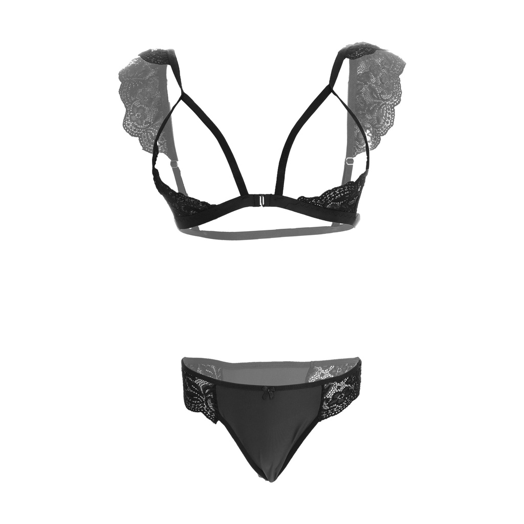 Bust Open Erotic Lingerie Set ELS-065897