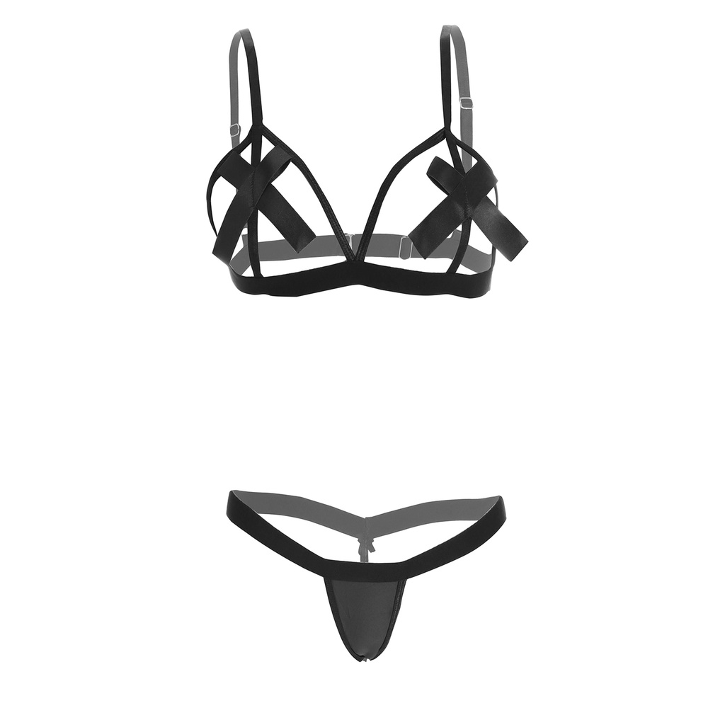 Bust Open Erotic Lingerie Set ELS-06683