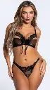 Open Cup Erotic Lingerie Set-ELS-06706