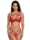 Deep Neck Erotic Lingerie Set ELS-06717