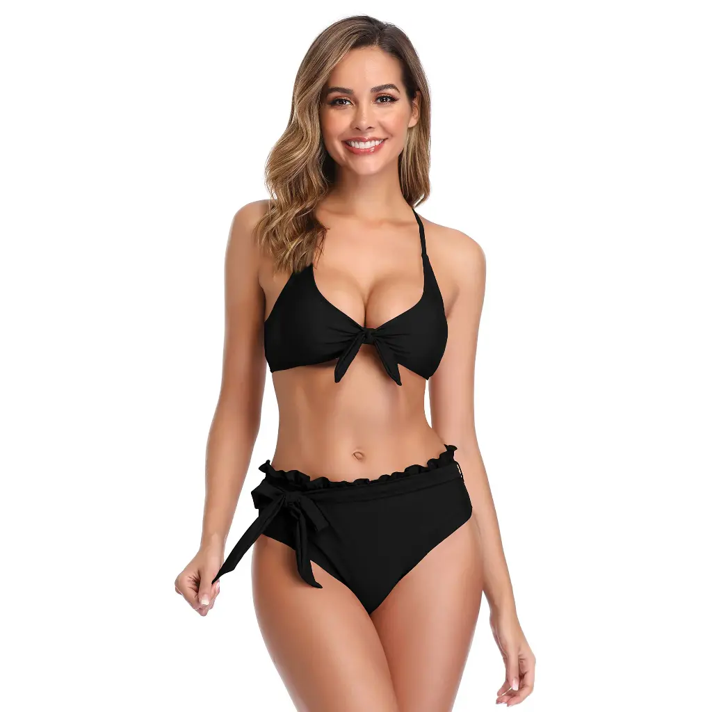 Deep Neck Bikini Set BKN-60014