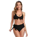 Deep Neck Bikini Set BKN-60014