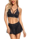 Skirt Lingerie Set-LS-06042