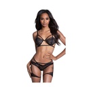 Garter Lingerie Set-LS-06307