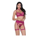 Garter Lingerie Set-LS-06320