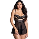 Keyhole Baby Doll Dress BD-11015