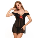 Back Open Baby Doll Dress BD-11227