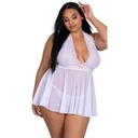 Halter Neck Baby Doll Dress BD-19003