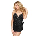 Side Open Baby Doll Dress BD-12058