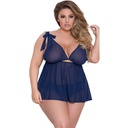 Front Knot Baby Doll Dress BD-19030