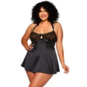 Keyhole Baby Doll Dress BD-19032