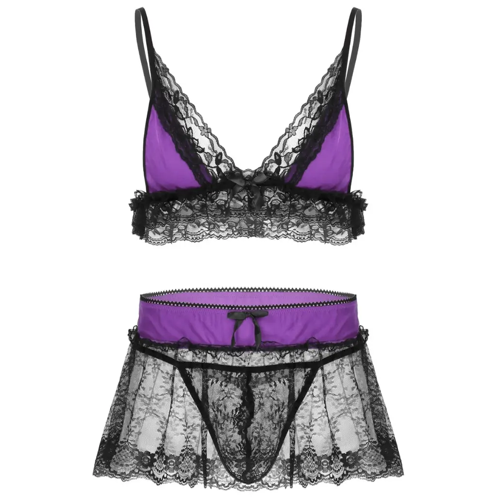  Crossdresser Lingerie Set XD-79033