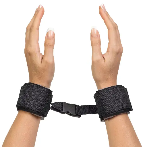 [BDSM-CF-01045-BK] Cuffs BDSM-CF-01045