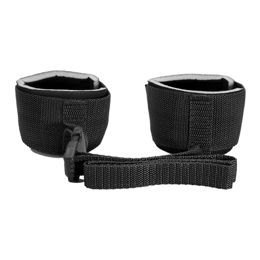 [BDSM-CF-01046-BK] Collar To Wrist Restraints BDSM-CF-01046