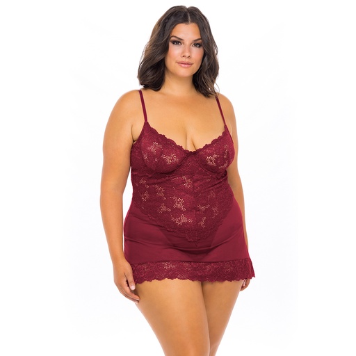 Key Hole Baby Doll Dress BD-19041