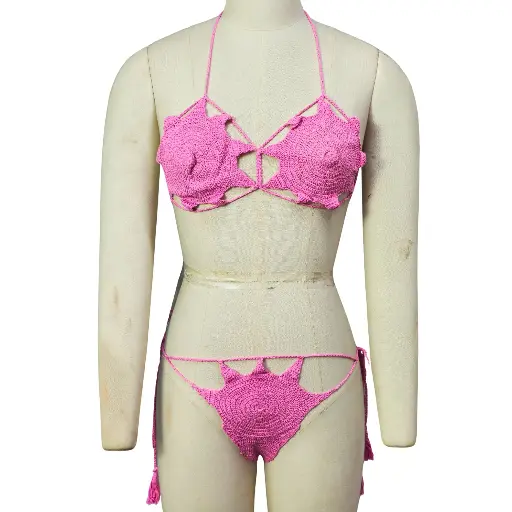 [CL-63024-LPI] Crochet Lingerie Set CL-63024