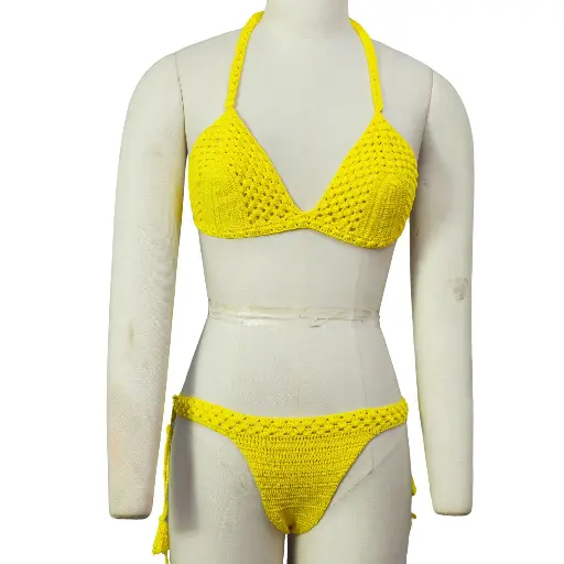 [CL-63027-YW] Crochet Lingerie Set CL-63027