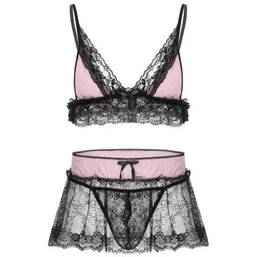  Crossdresser Lingerie Set XD-79033