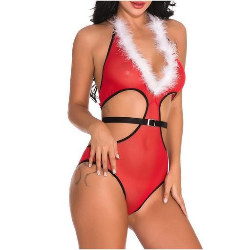 [EC-00745-RD-WH] Santa Erotic Costume EC-00745