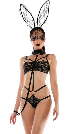 [EC-00902-BK] Bunny Girl Erotic Costume EC-00902