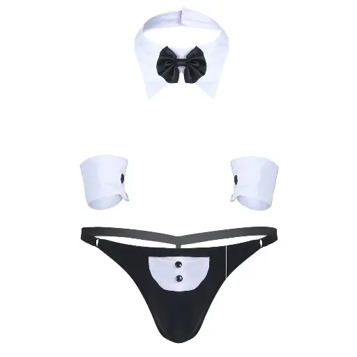 [ML-07906-BK] Men's Costume Underwear ML-07906