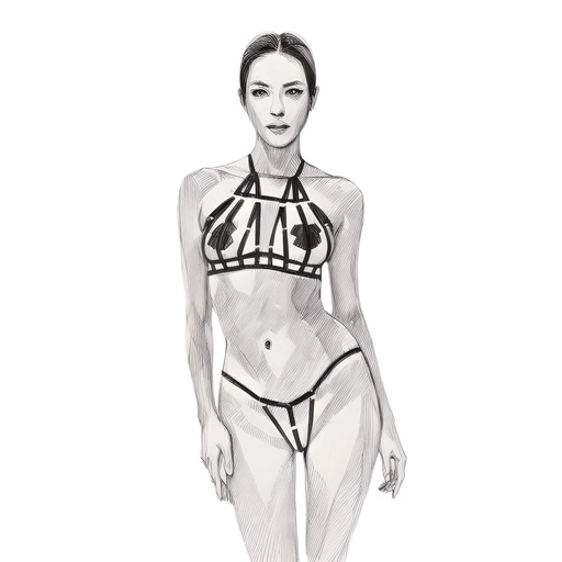 Harness Lingerie Set HLS-61013