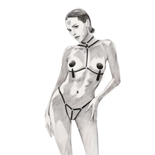 Harness Lingerie Set HLS-61018