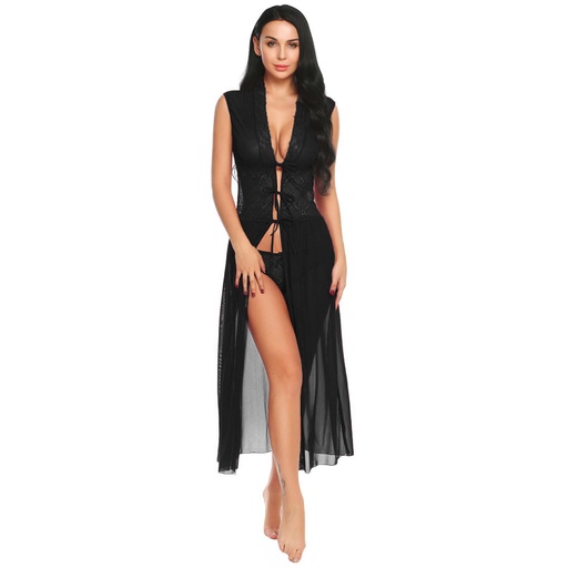 Front Open Nightgown NG-36592