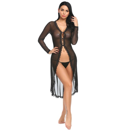 Front Open Nightgown NG-36616