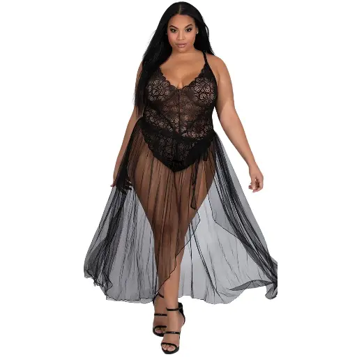 Front Open Nightgown NG-39008