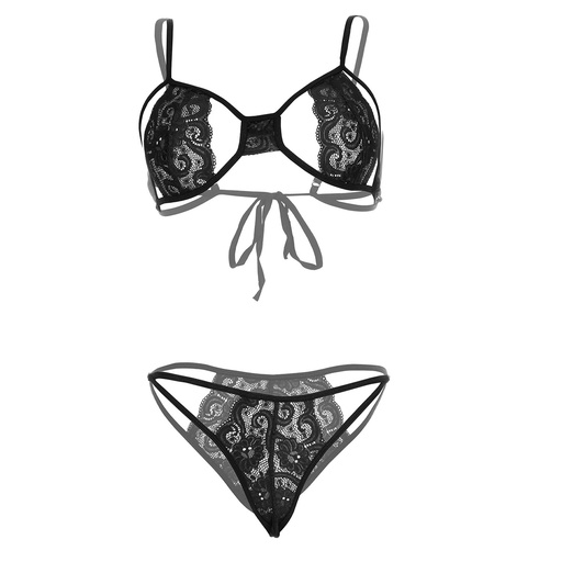 Crotchless Erotic Lingerie Set ELS-06547