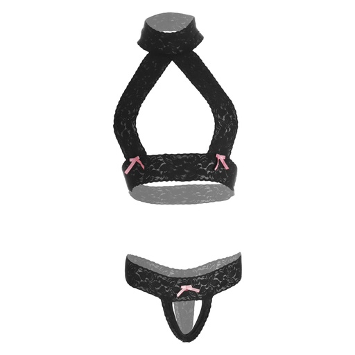 Crotchless Erotic Lingerie Set ELS-06594