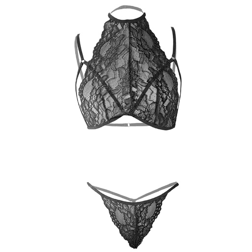 O Neck Erotic Lingerie Set-ELS-06840