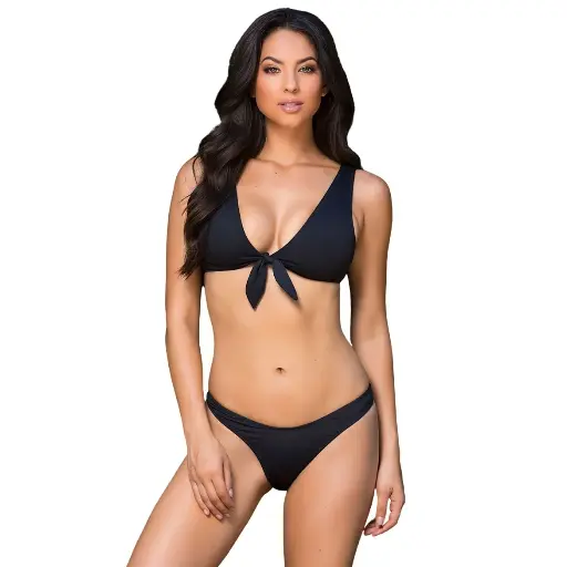 Deep Neck Bikini Set BKN-60095